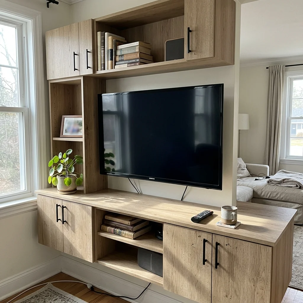 TV cabinets Danao City Cebu custom installation