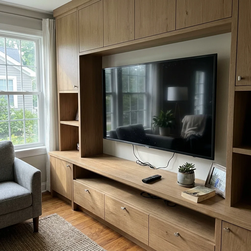 TV cabinets Mandaue City Cebu custom installation