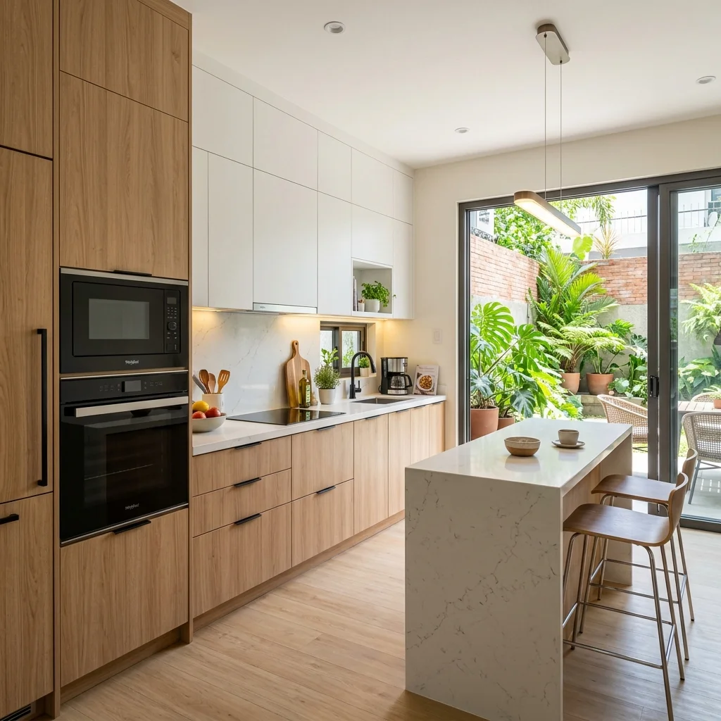 Kitchen cabinets Taguig BGC condo modern design