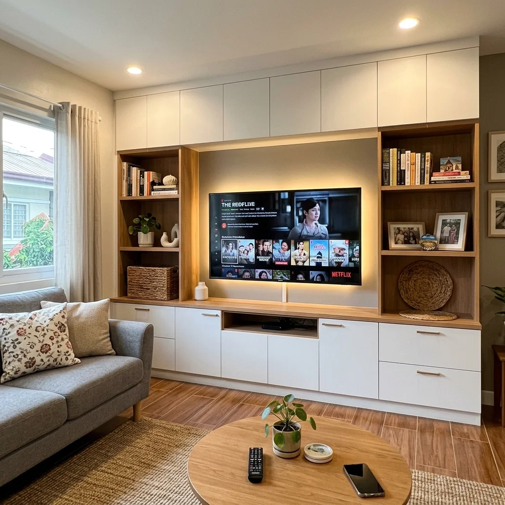 Custom TV cabinet entertainment center Philippines