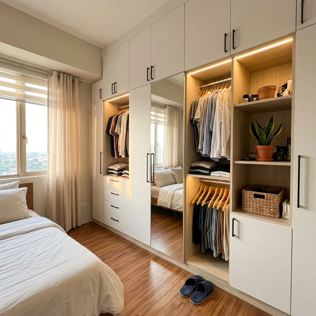 Custom walk-in wardrobe cabinet Philippines
